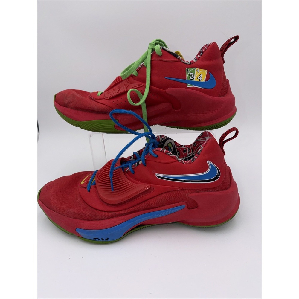 NIKE ZOOM FREAK 3 NRG "'UNO RED" Size 13 DC9364-600 - Picture 5 of 16